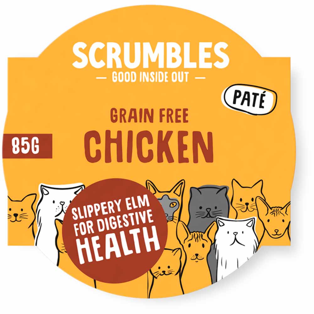 Scumbles Chicken Grain Free Pate Cat Food 85g Image 1