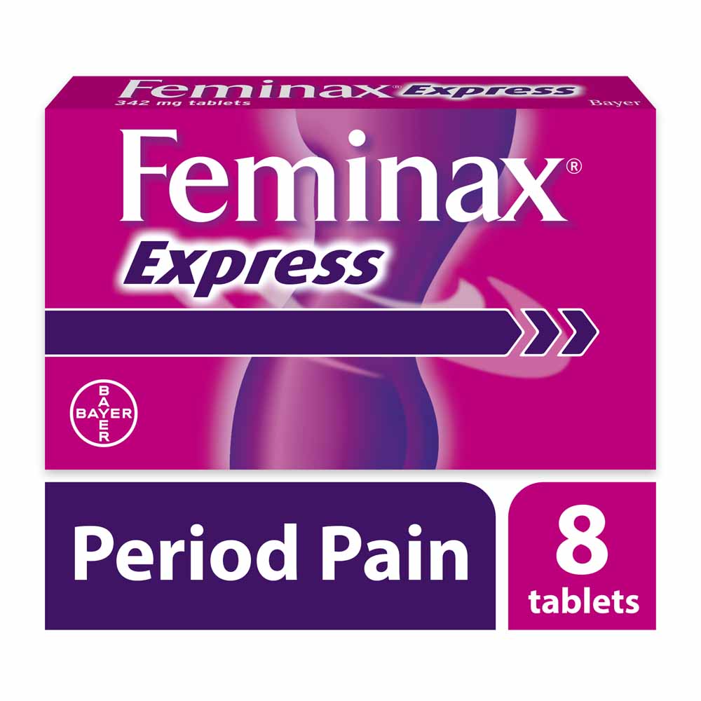Feminax Express Tablets 8 pack Image 1