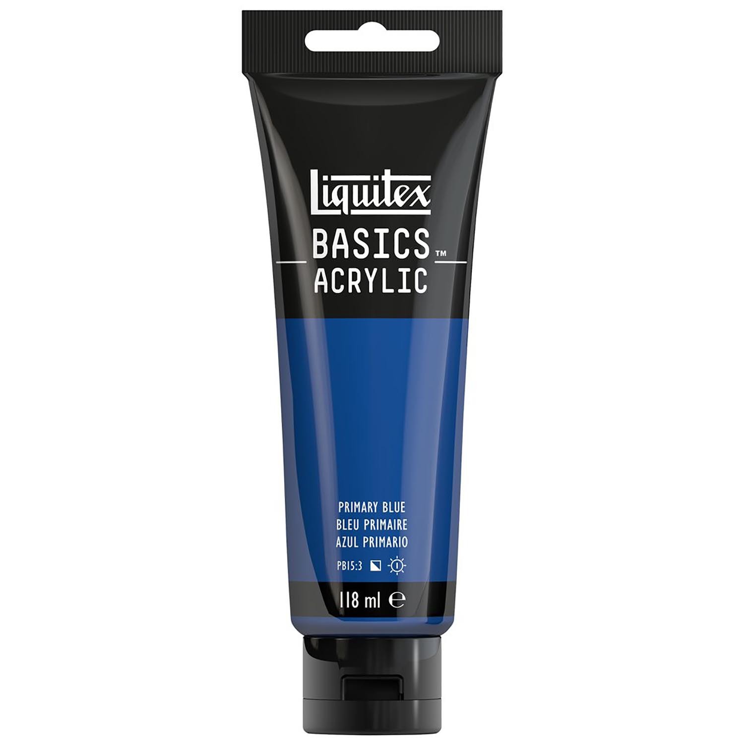 Liquitex Basics Acrylic Paint Primary Blue 118ml Image