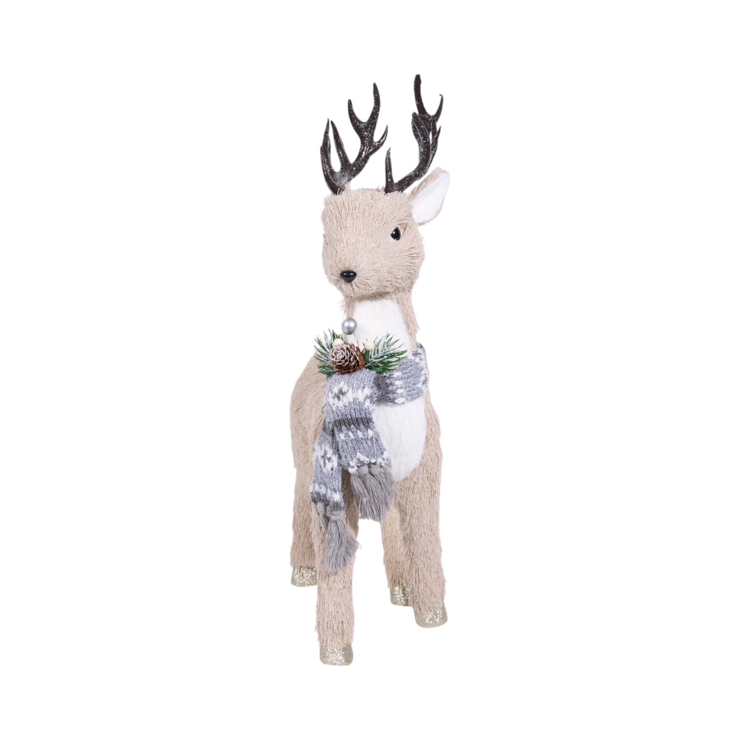 Standing Deer with Scarf DecorationNeutral Image 2