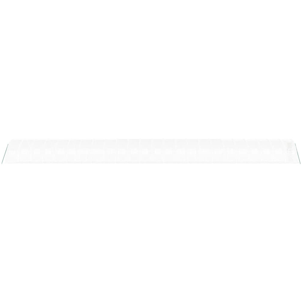vidaXL White Polyethylene Galvanised Steel Frame 78.7 x 9.8ft Greenhouse Image 4