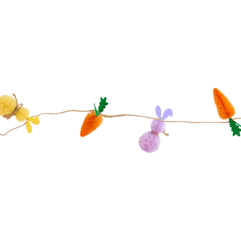 Rabbit and Carrot String Light Image 2