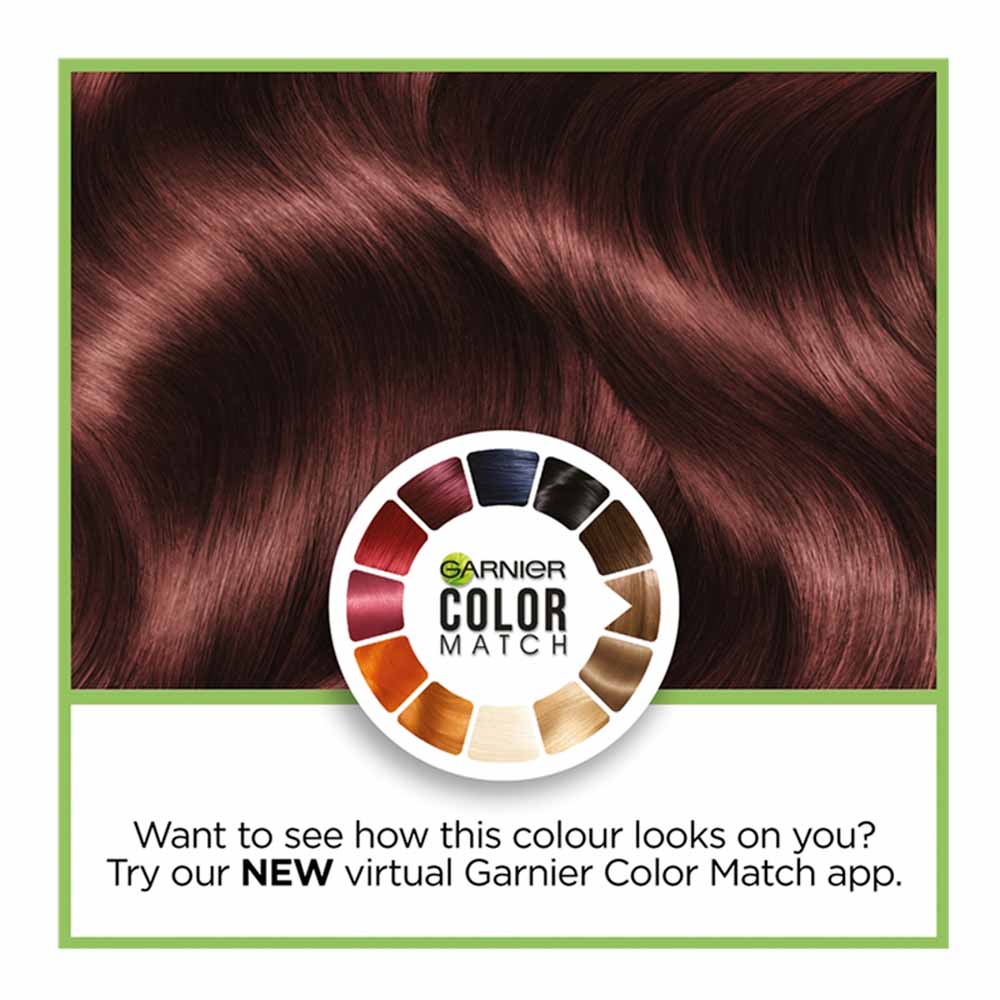 Garnier Nutrisse Morello Cherry Deep Red 4.6 Permanent Hair Dye Image 4