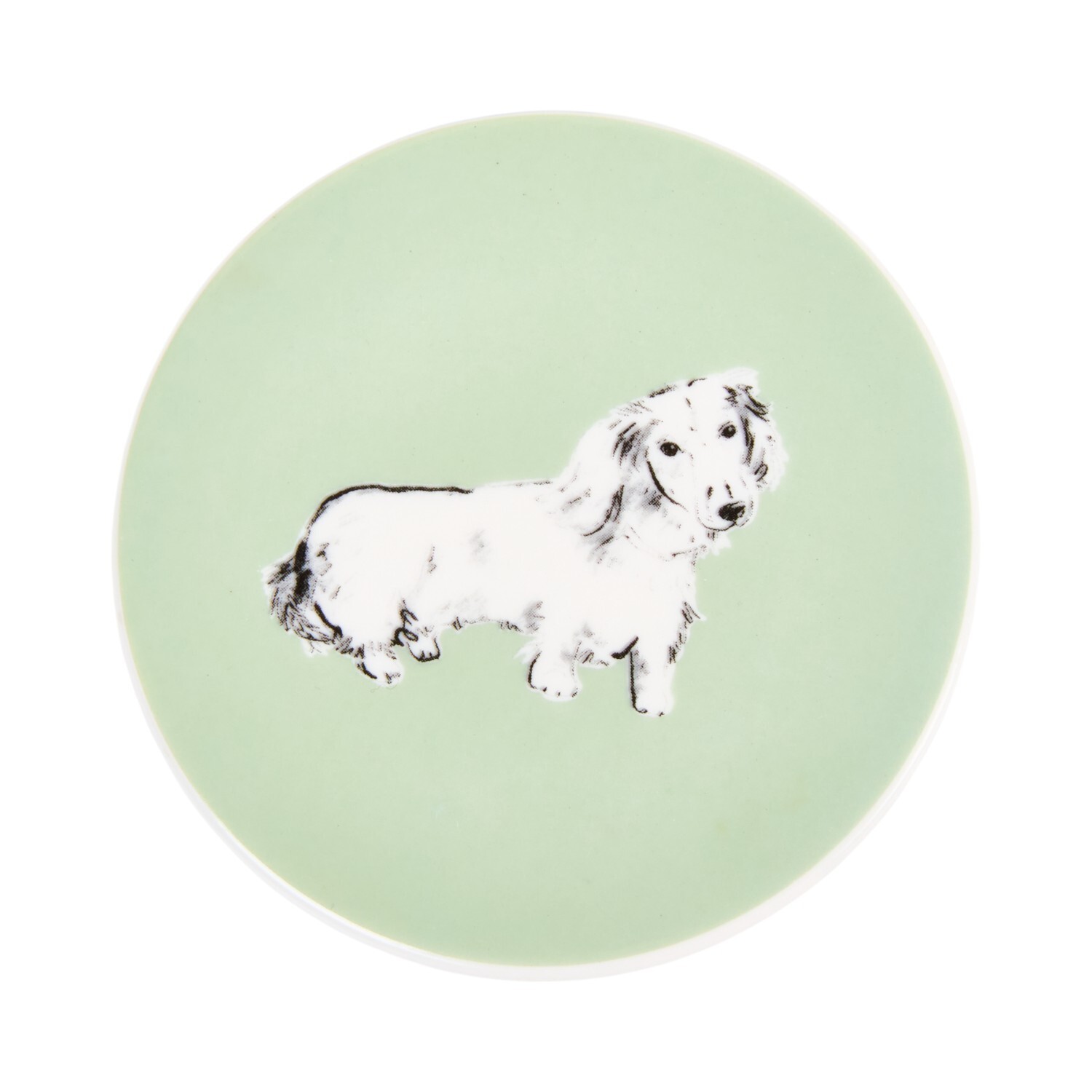 Waggy Tails Ceramic Coaster Image 3