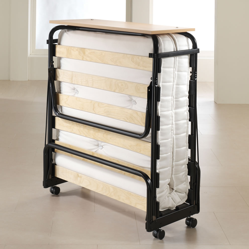 JayBe Royal Single Folding Bed with Pocket Sprung Mattress Wilko