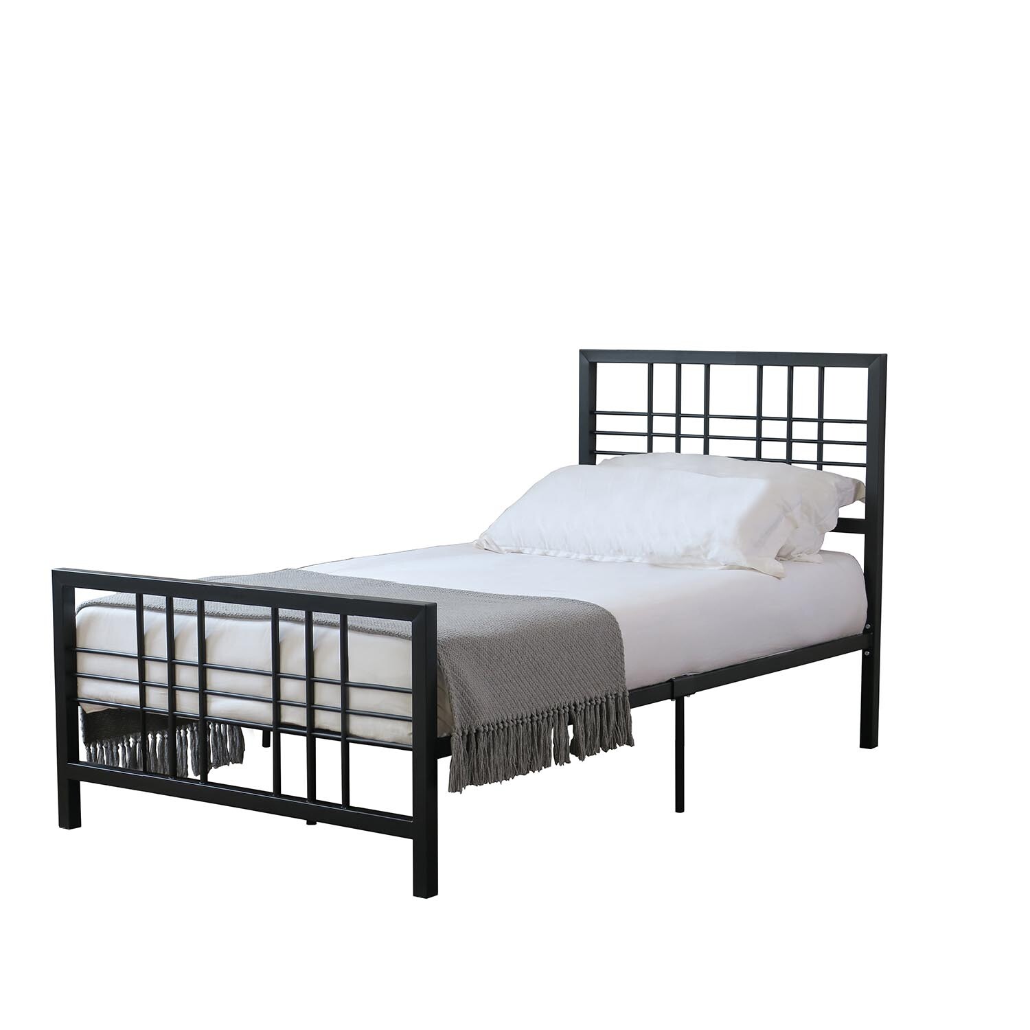 Soho King Size Black Bed Frame Image 3
