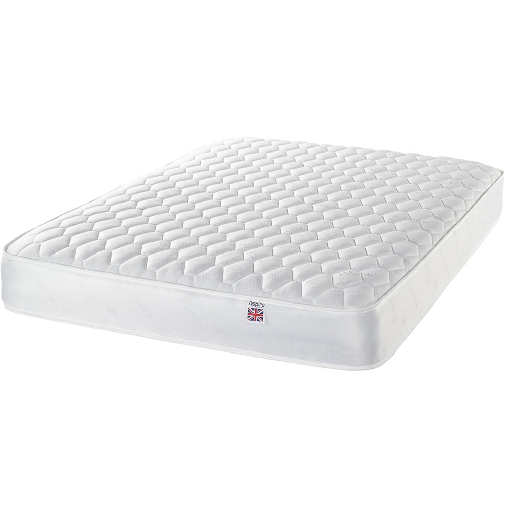 Aspire Single Quad Layer 900 Platinum Pro Hybrid Rolled Mattress Image 1