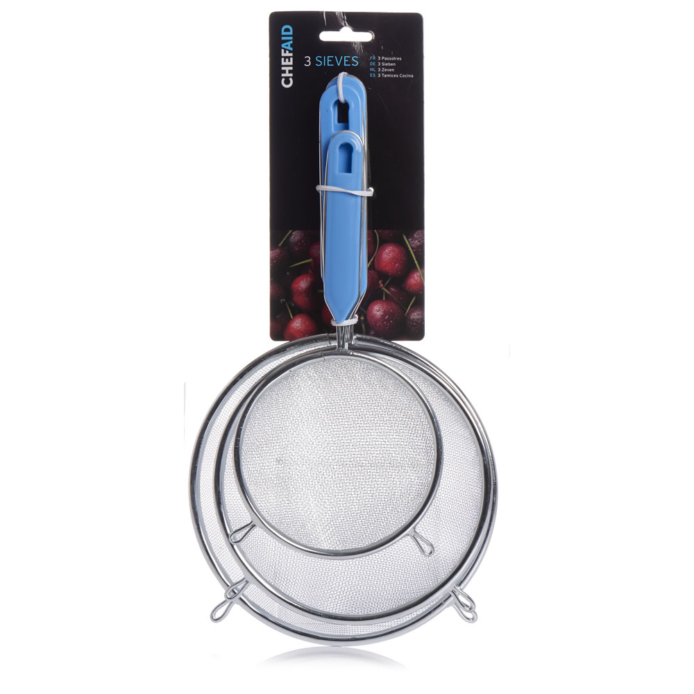 Wilko 3 piece Strainer Set Wilko