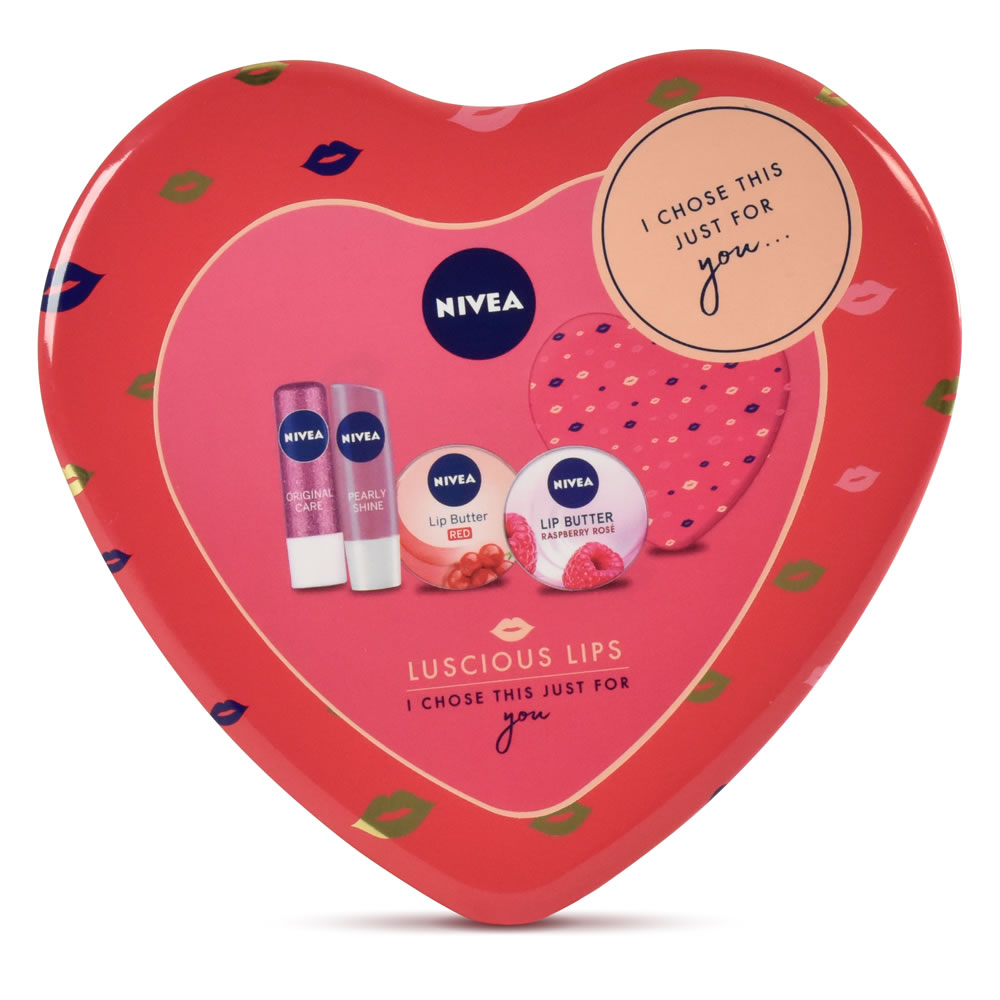 Nivea Luscious Lips Gift Pack Wilko
