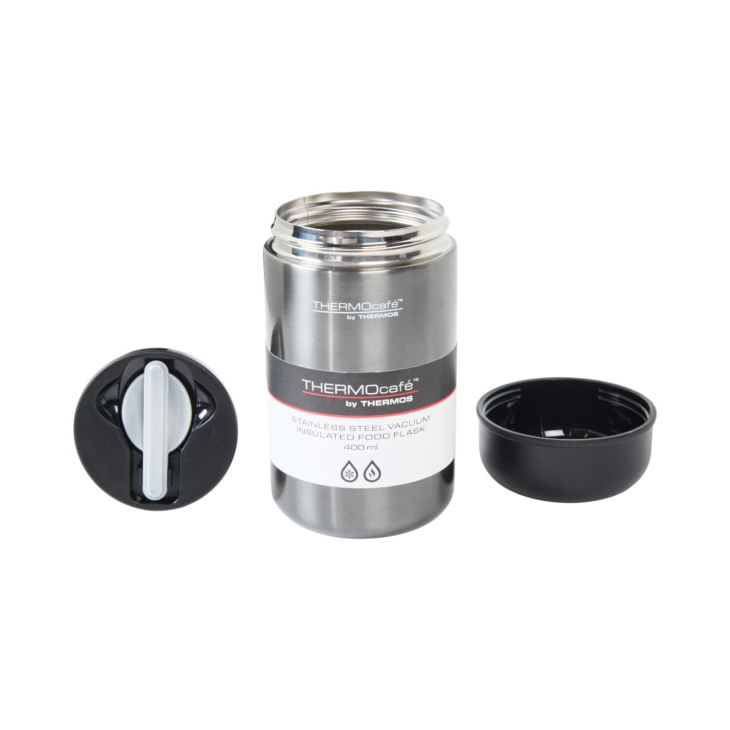 ThermoCafe Stainless Steel Vacuum Insulated Food Flask Image 4