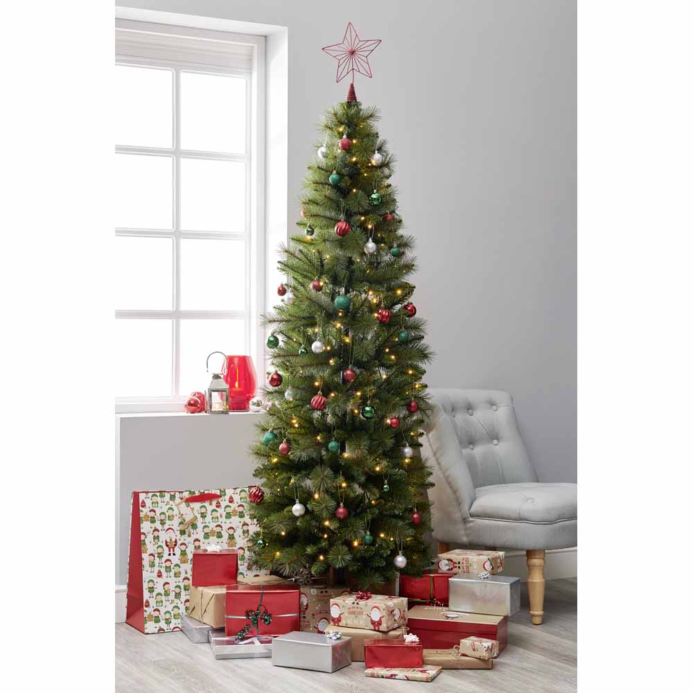 Wilko 6ft Pop Up Pre-Lit Christmas Tree Image 7
