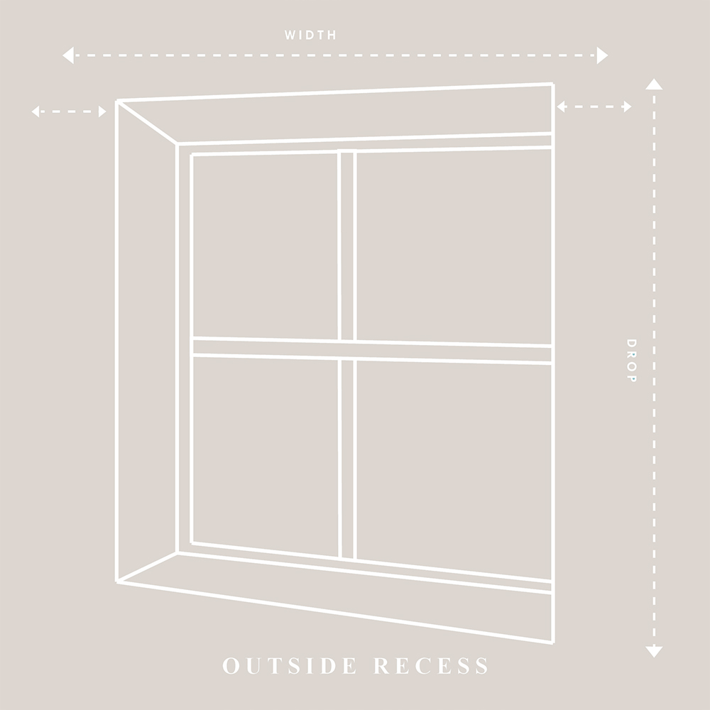 Caecus Blackout Roller Blinds Burnt Orange 60cm x 120cm Image 3