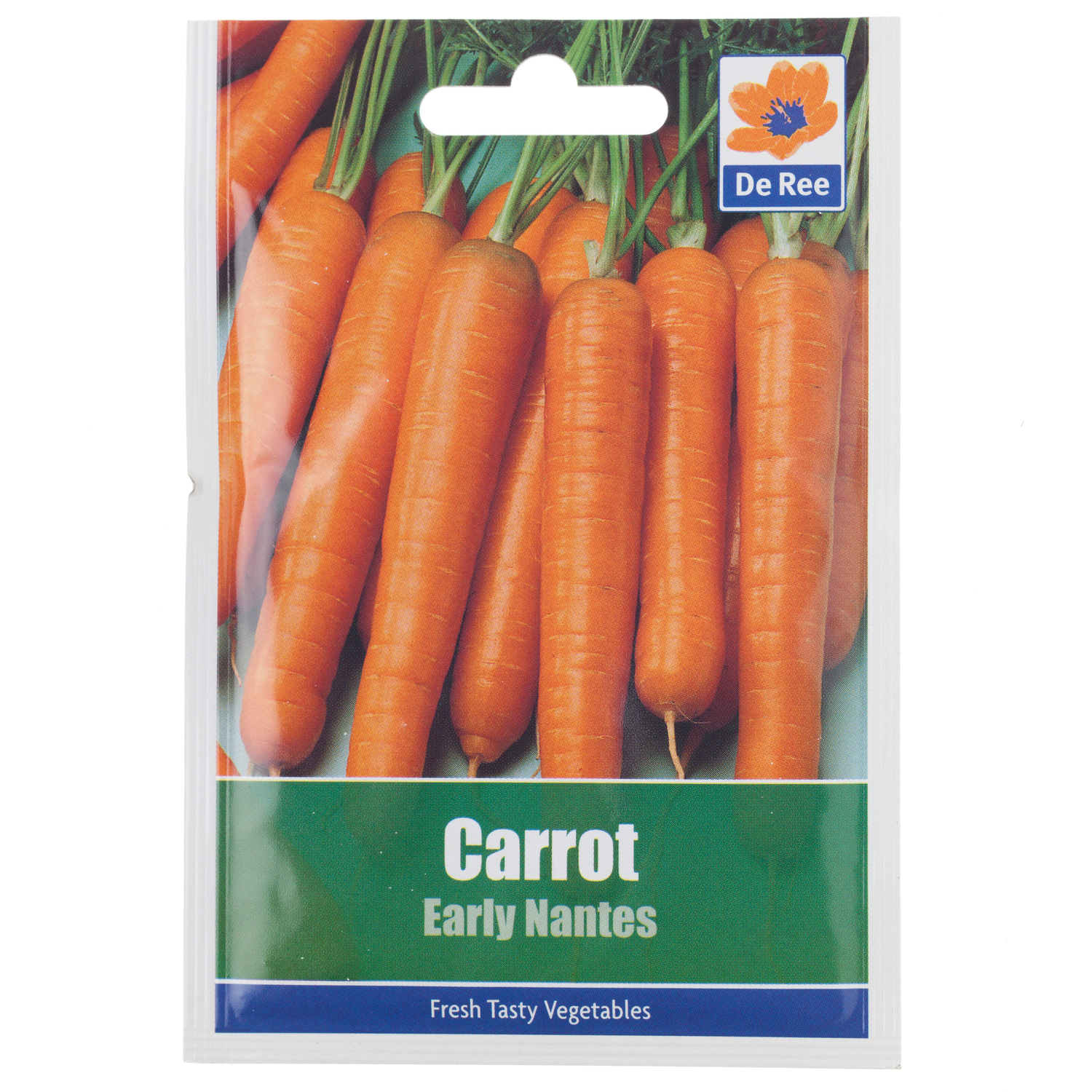 Early Nantes 2 Carrot Seed Packet Image