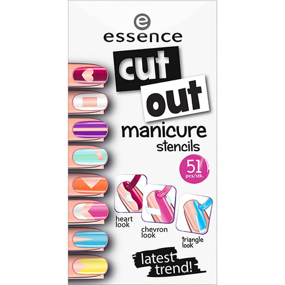 Essence Cut Out Manicure Stencils Image