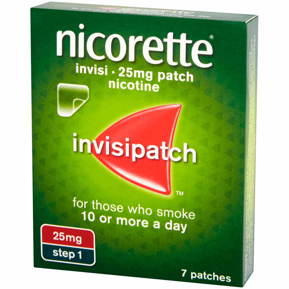 Nicorette Invisi Patch 25mg 7 pack Image 2
