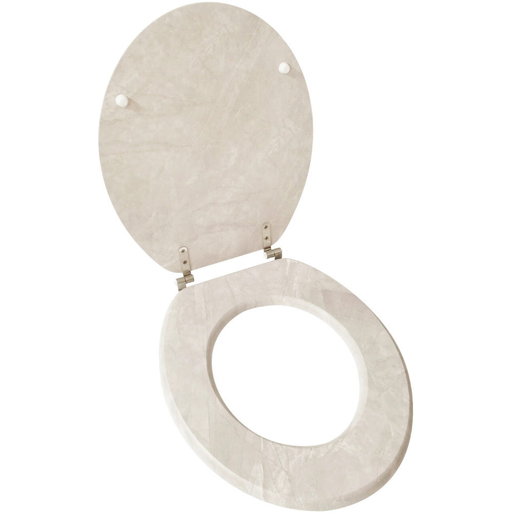 Silver Shadow Toilet Seat - Natural Image 2