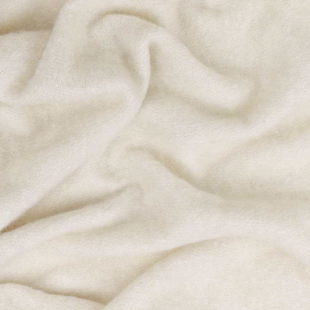 Furn Ecru Cosy Woven Tasselled Throw 140 x 180cm Image 5