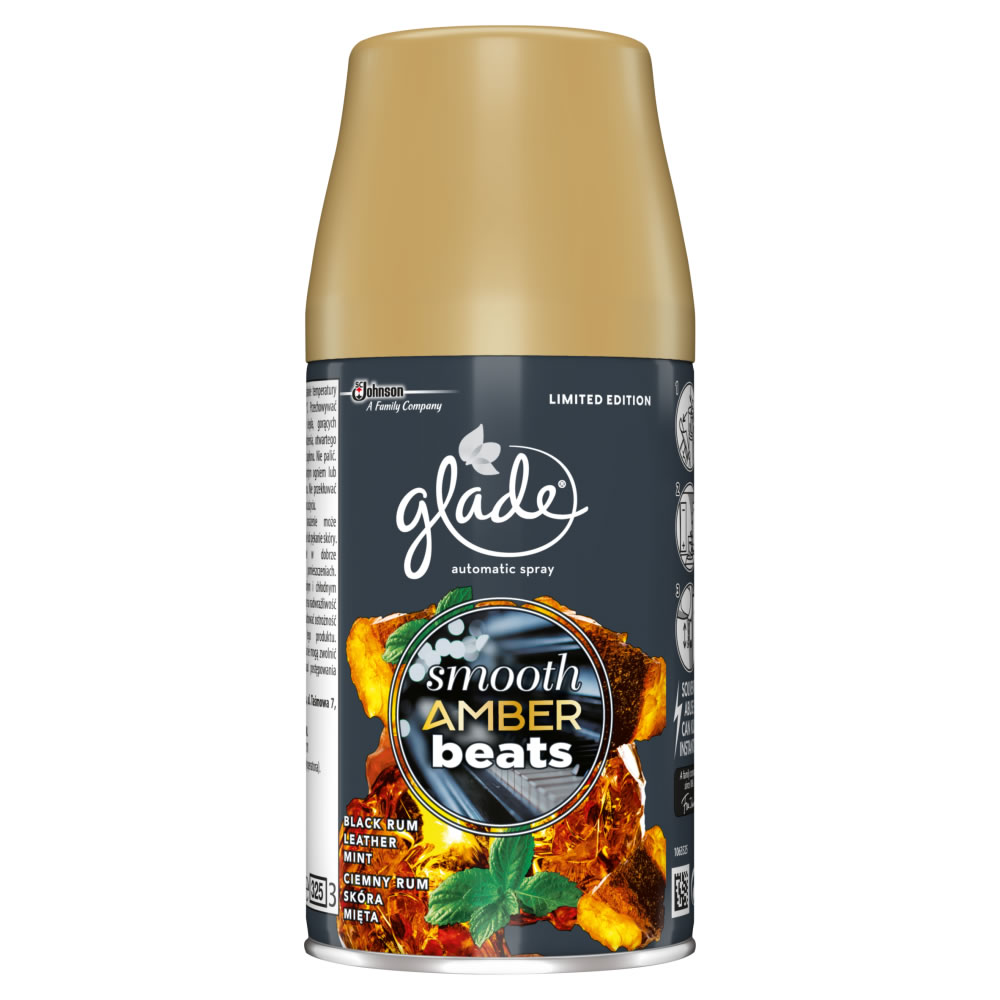 Glade Smooth Amber Beats Automatic Refill 269ml Image 1