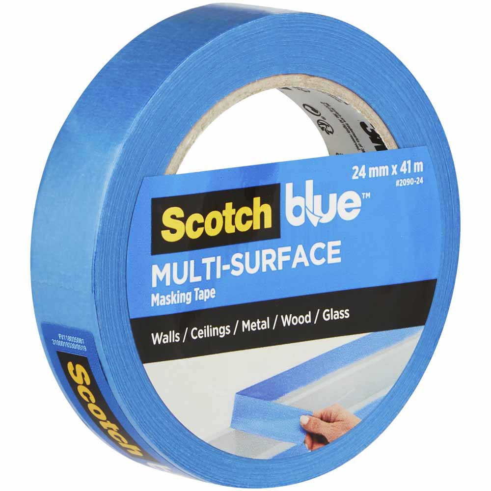 Scotch Blue Multi Surface Masking Tape 24mm x 41m Image 1