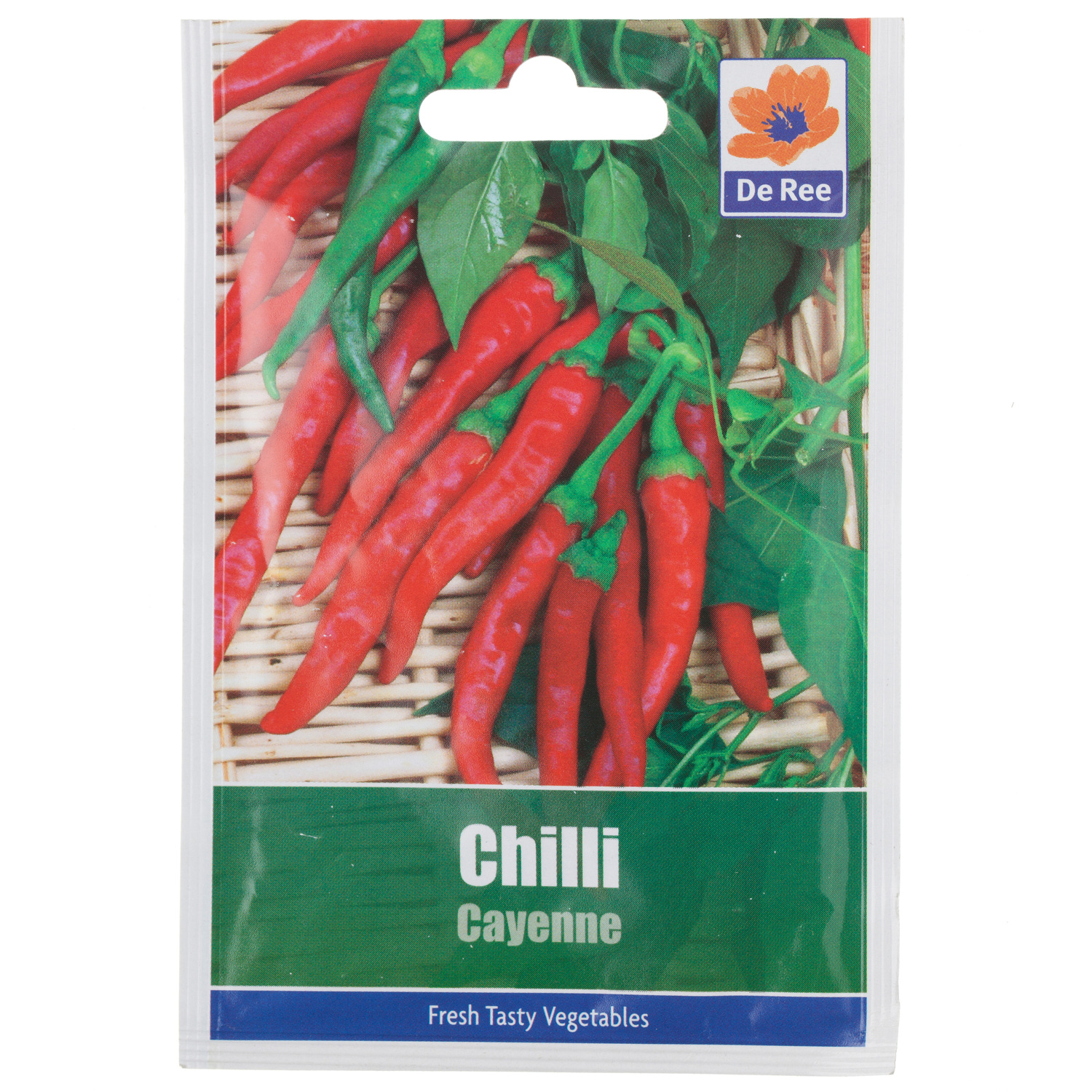 Chilli Cayenne Seed Packet Image