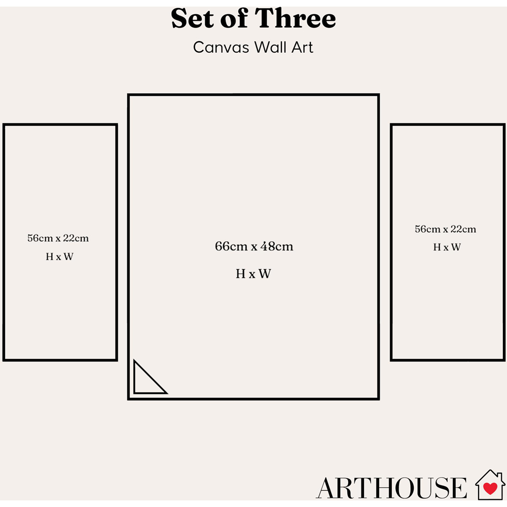 Arthouse 3-in-1 Elephant Canvas Set Image 3