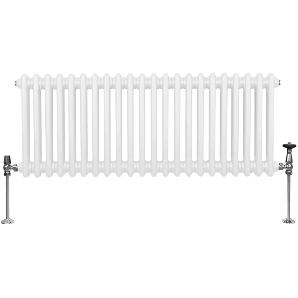 Monster Shop 2413 BTU White Traditional 2 Column Radiator 300 x 1012mm Image 1
