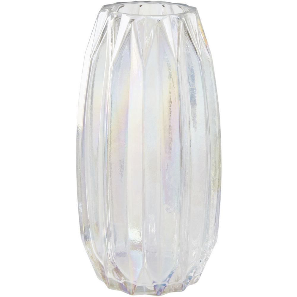Premier Housewares Petro Clear Glass Vase Image 1