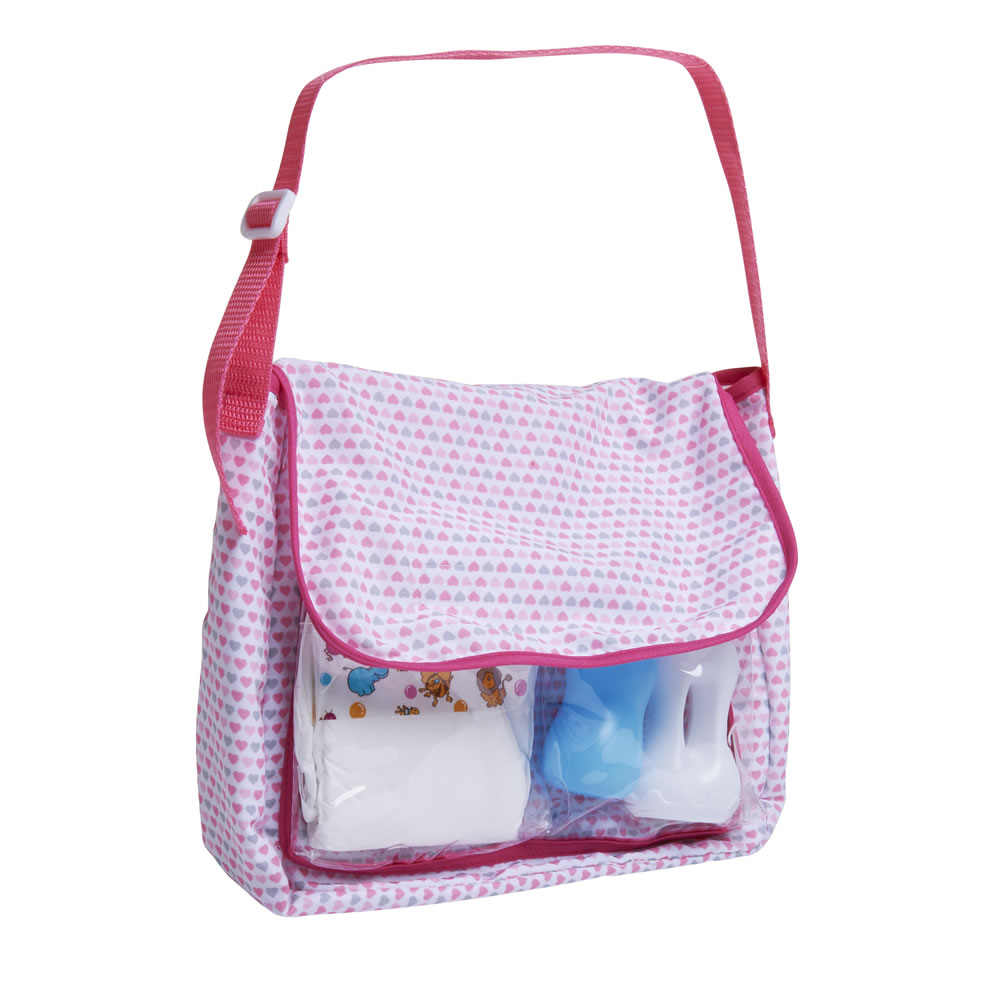 Wilko Baby Let's Go Out Doll Changing Bag Image 1