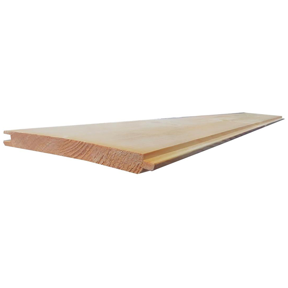 Snowdon Timber Tongue and Groove Untreated Matchboard Cladding 2.1m x 120 x 12mm 5 Pack Image 1