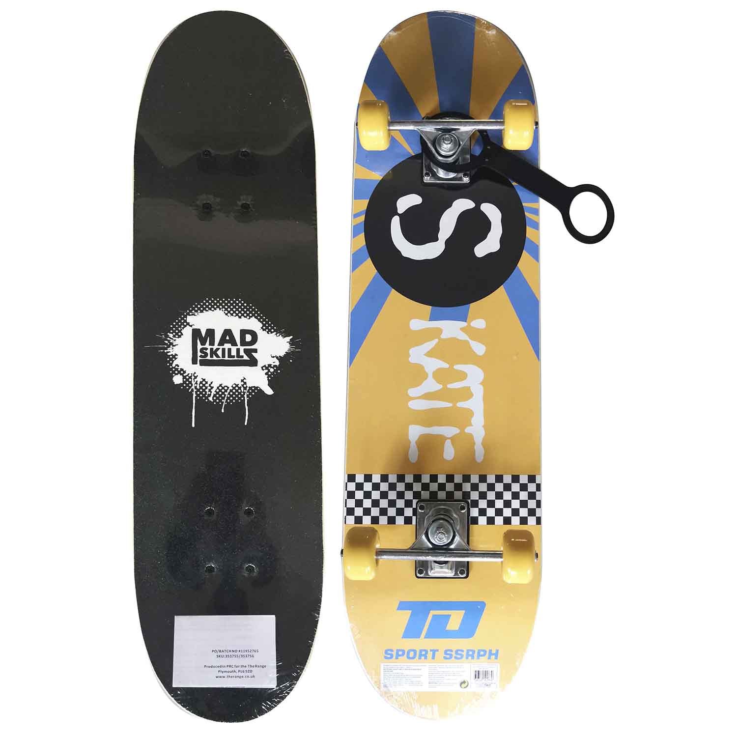 Wooden Skateboard - 79cm Image 3