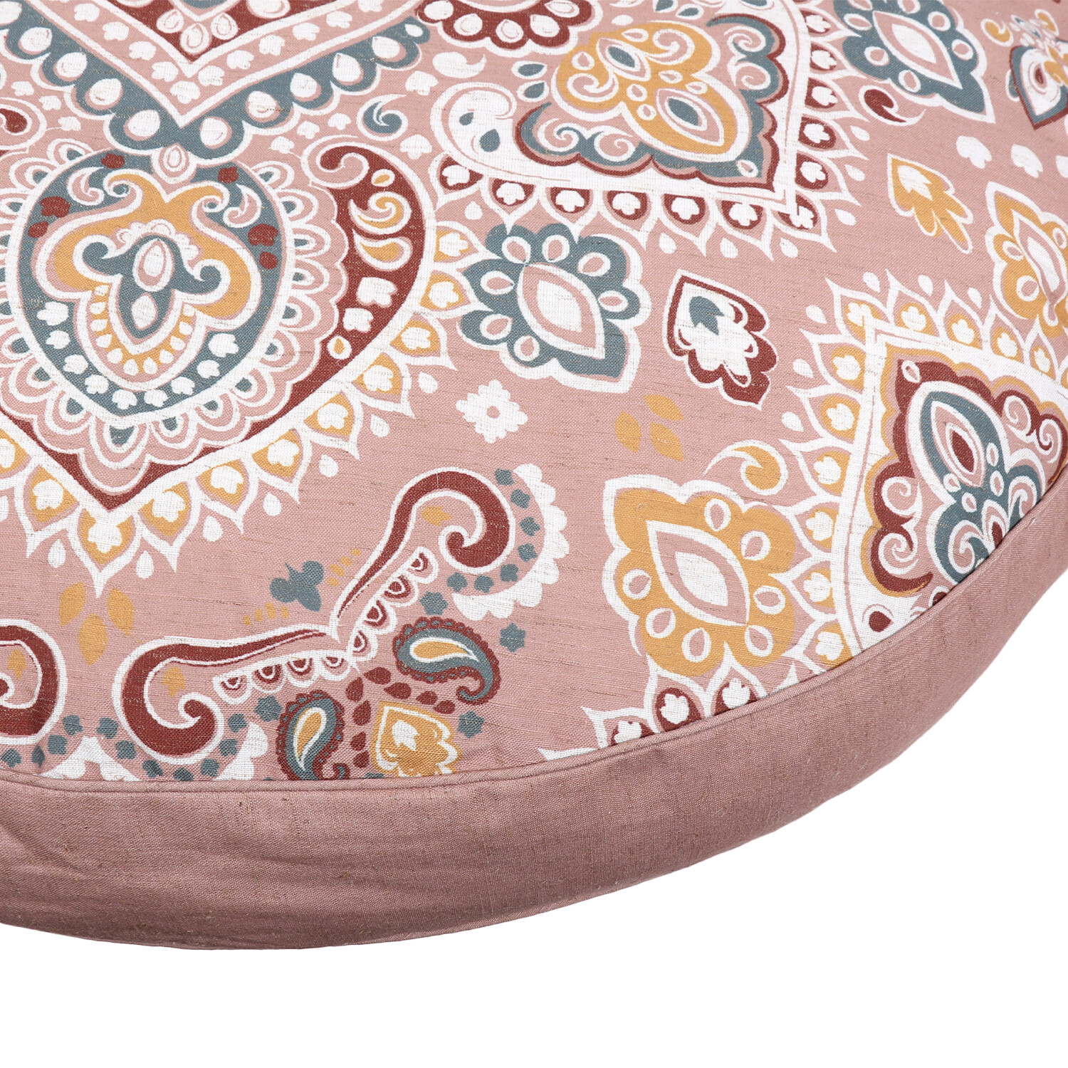 Indira Floor Cushion Terracotta 80cm Image 2