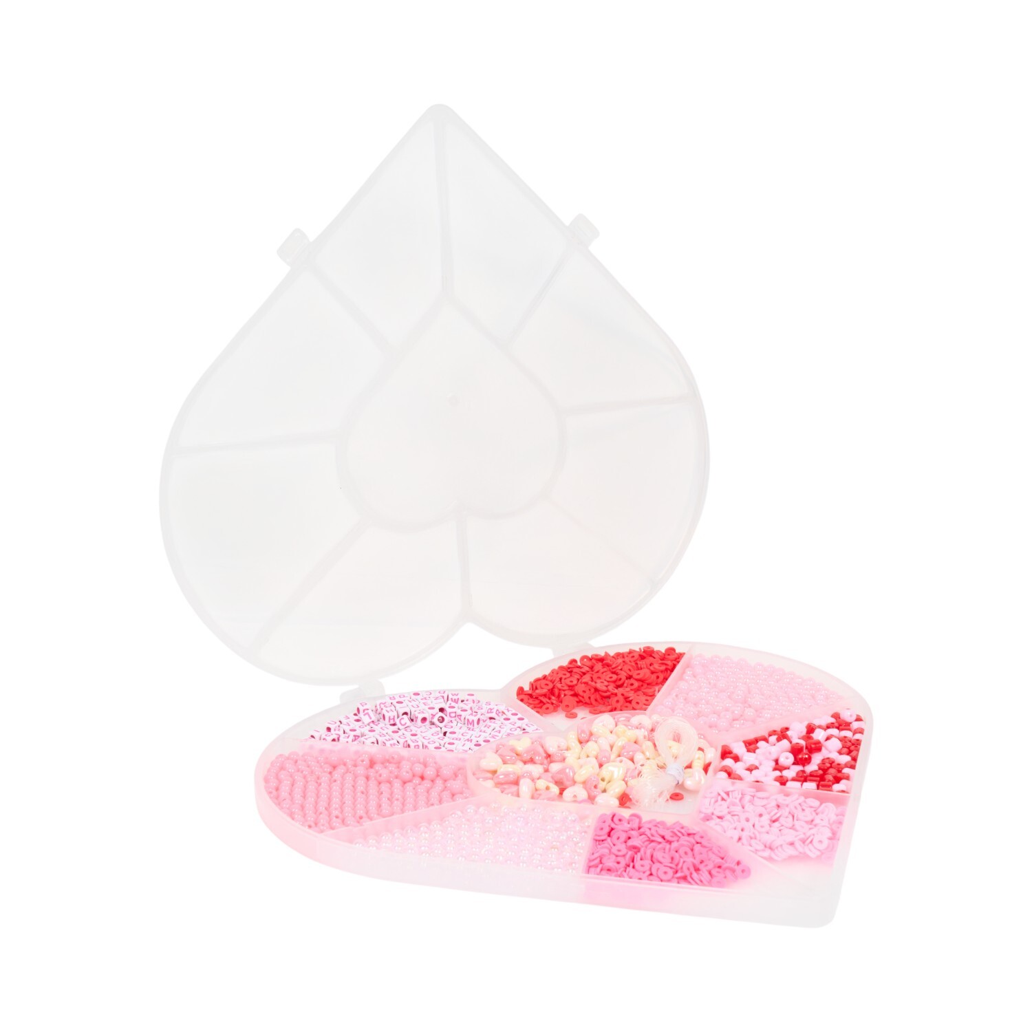 Ultimate Heart Bead Kit Pink Image 3