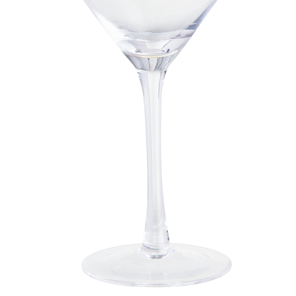 Wilko Silver Rim Cocktail Glass 2 Pack Image 4