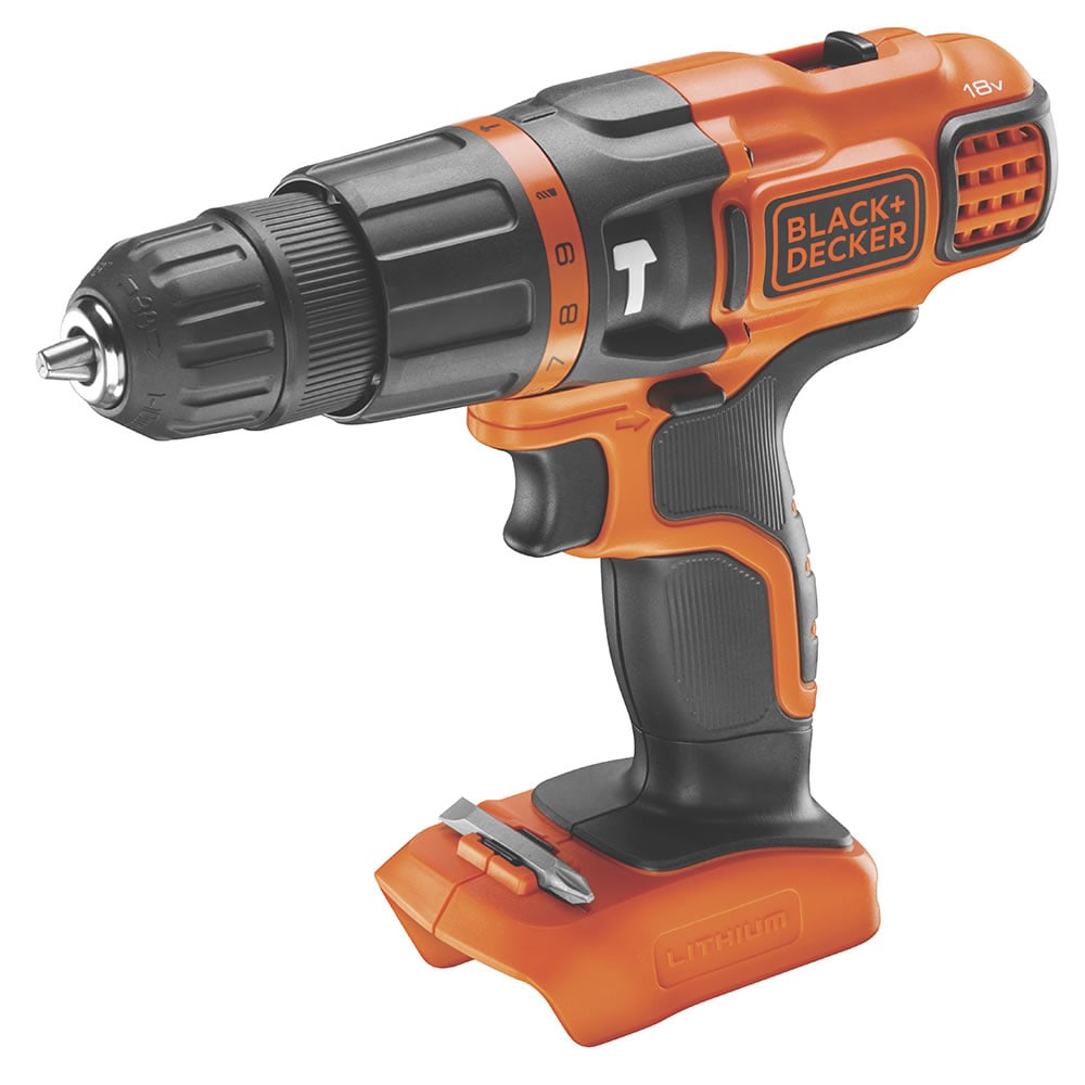 Black & Decker Cordless Hammer Drill Lithium lon 18V Wilko