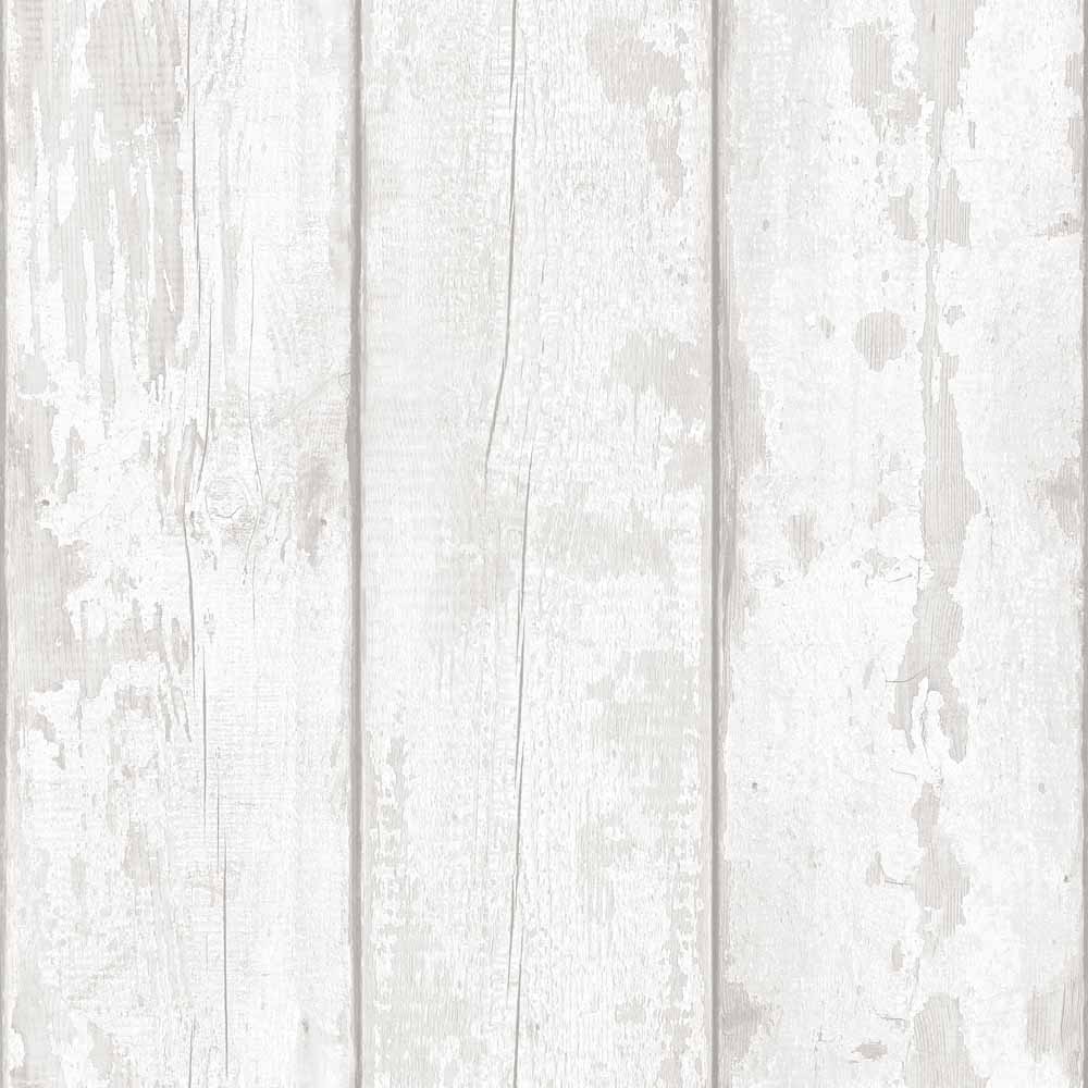 Arthouse Grey Washed Wood Wallpaper Image 1