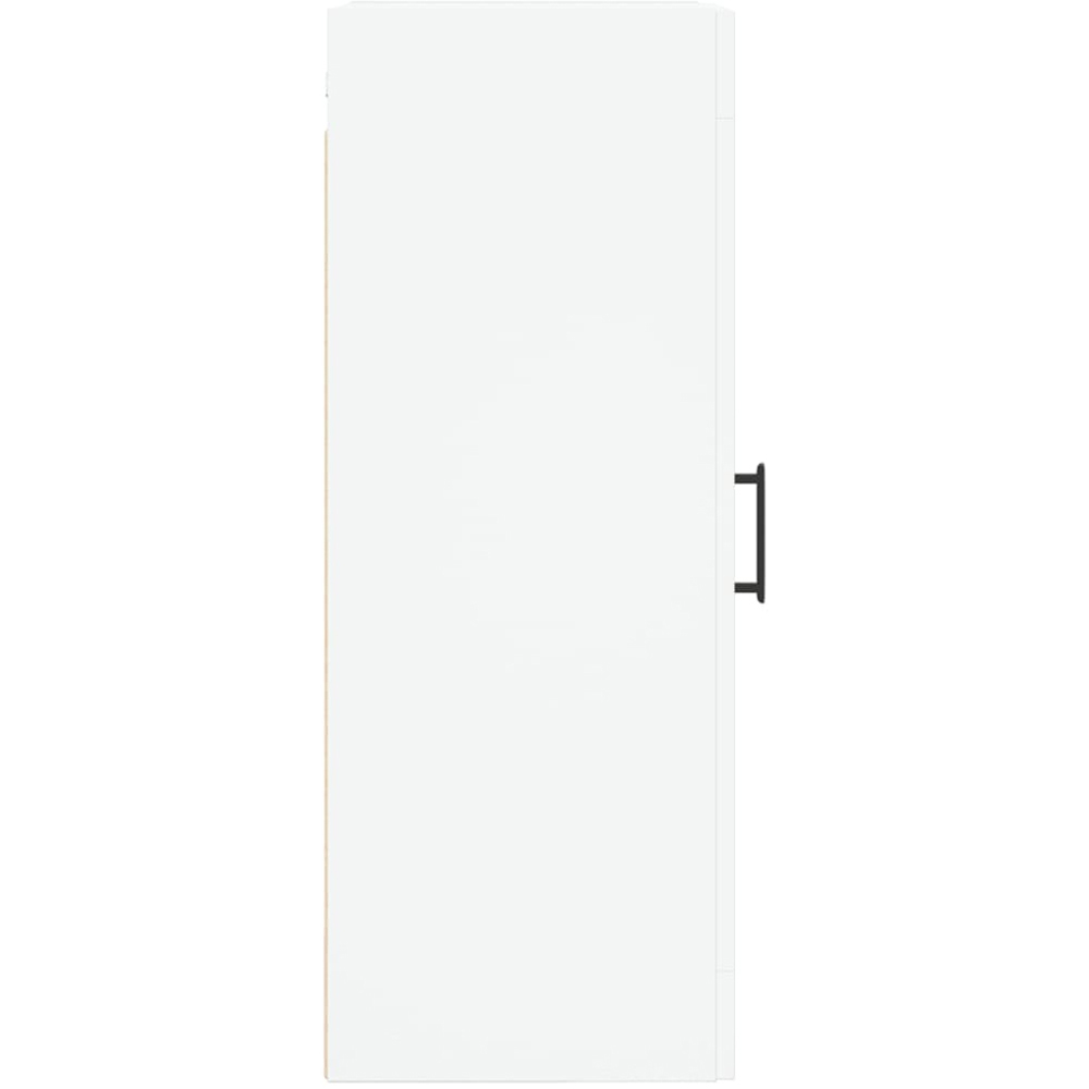 vidaXL Single Door White Wall Mounted Cabinet Image 6