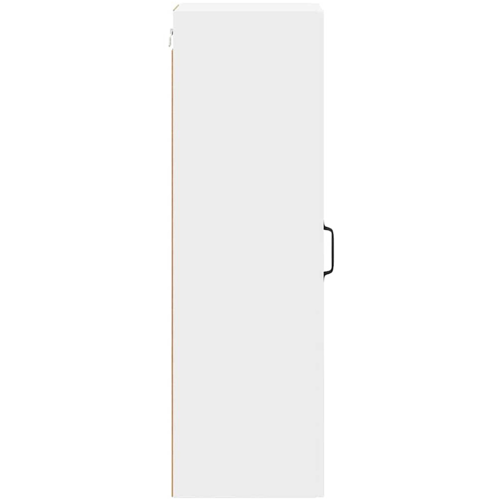 vidaXL Single Door White Kitchen Wall Cabinet Image 6