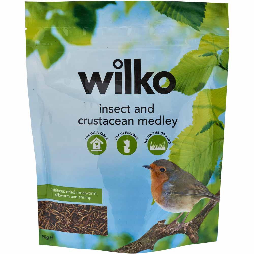 Wilko Wild Bird Insect Medley 90g Image 1