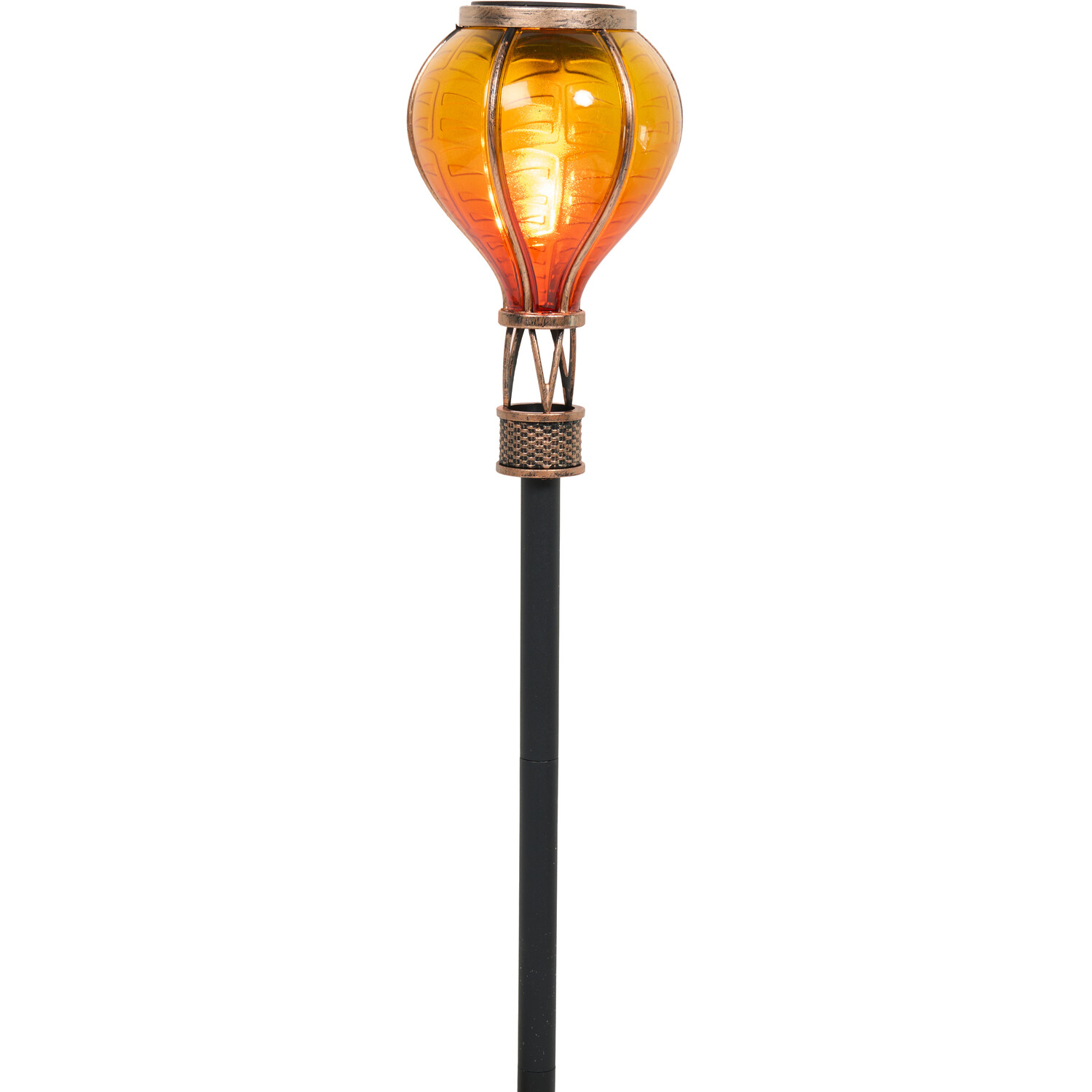 Solar Hot Air Balloon Shaped Stake Light Image 6