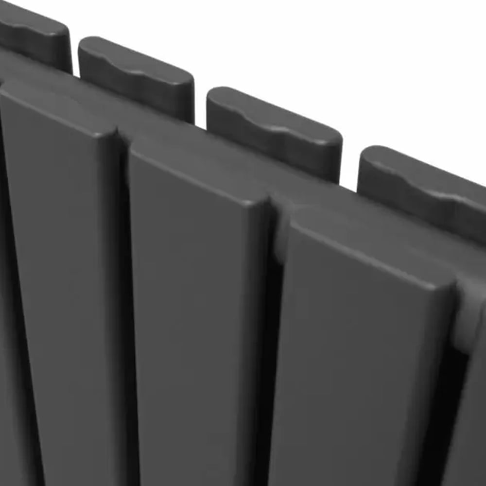 MonsterShop Anthracite Grey Flat Radiator 1600 x 420mm Image 5