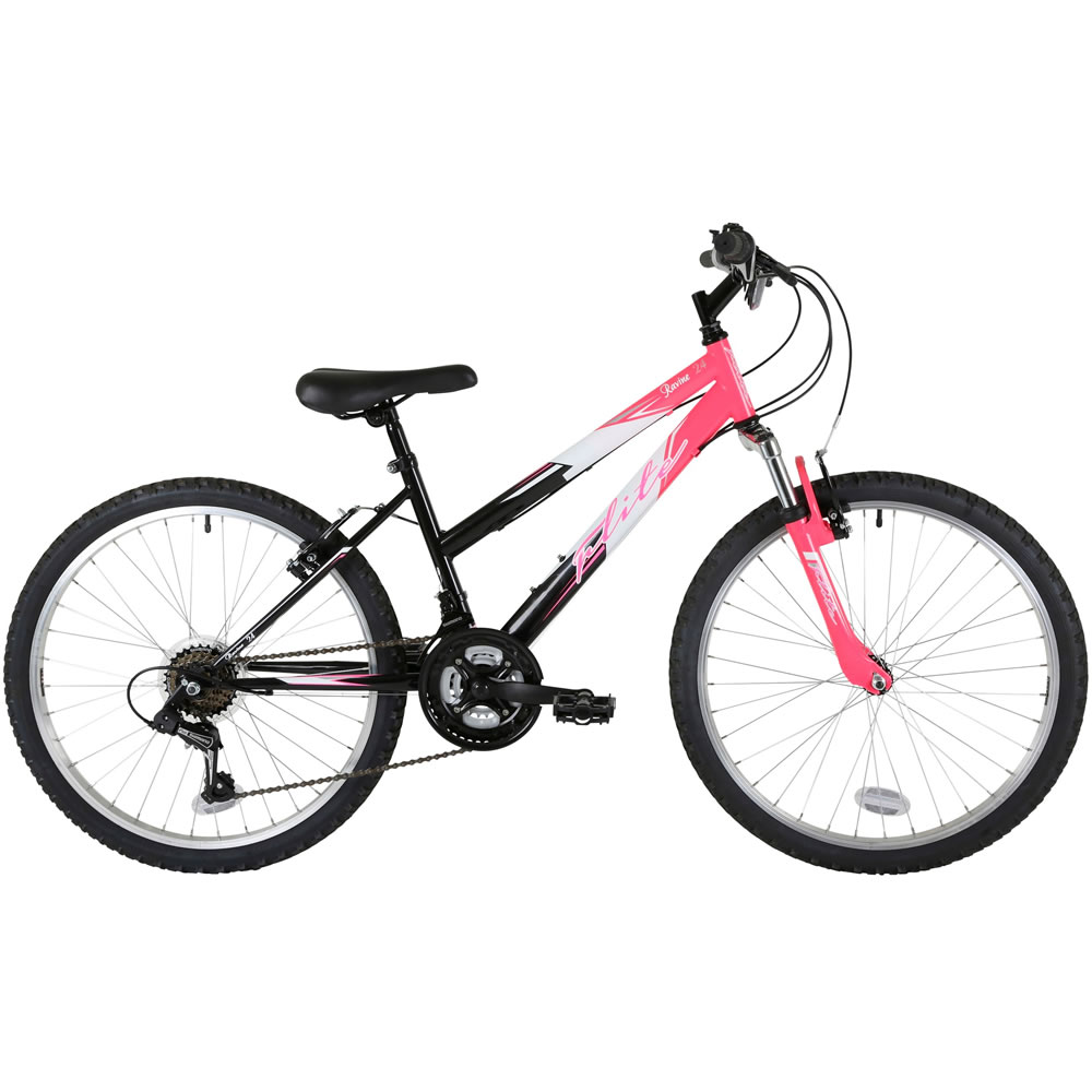 Flite Ravine Kids Hardtail 18 Speed 24" Pink Bike Image 1