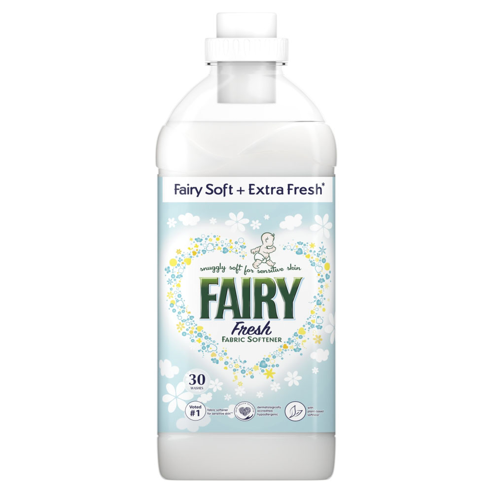 Fairy Fabric Conditioner Fresh 30 Washes Case of 8 Image 2