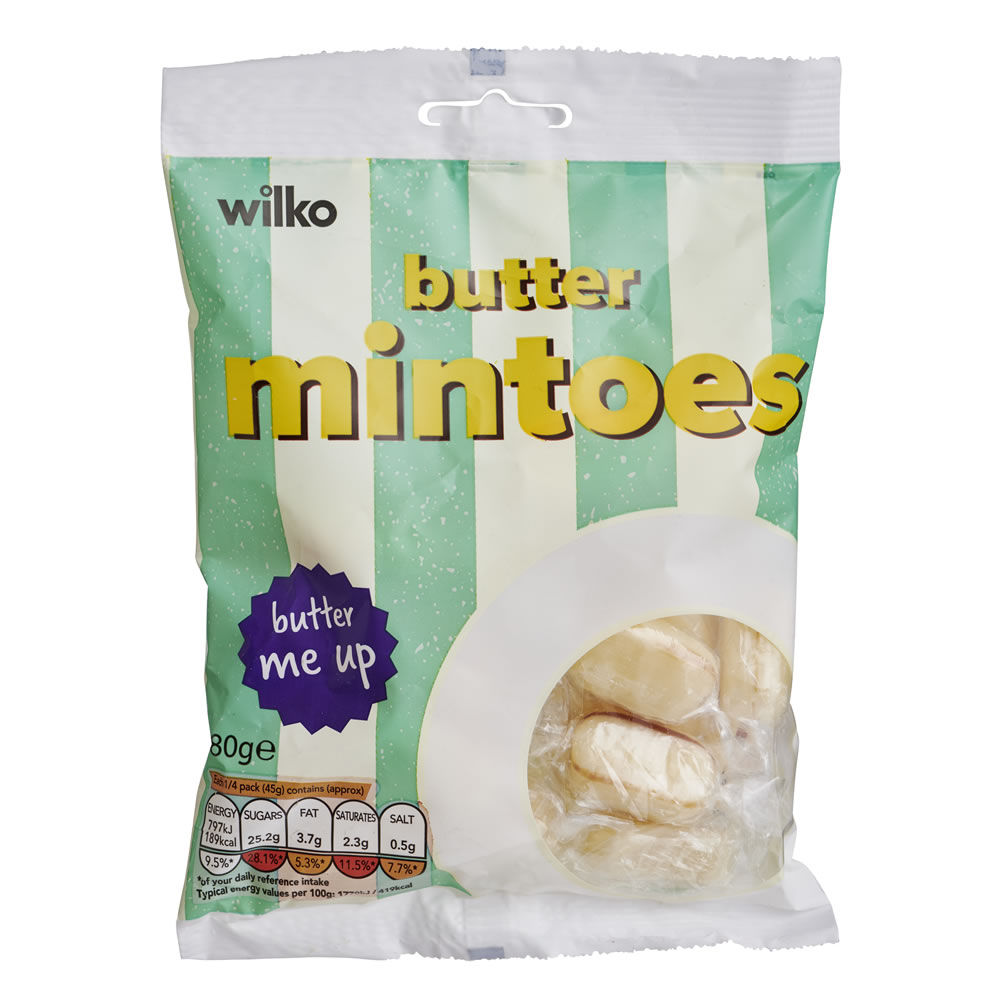 Wilko Butter Mintoes 180g Image