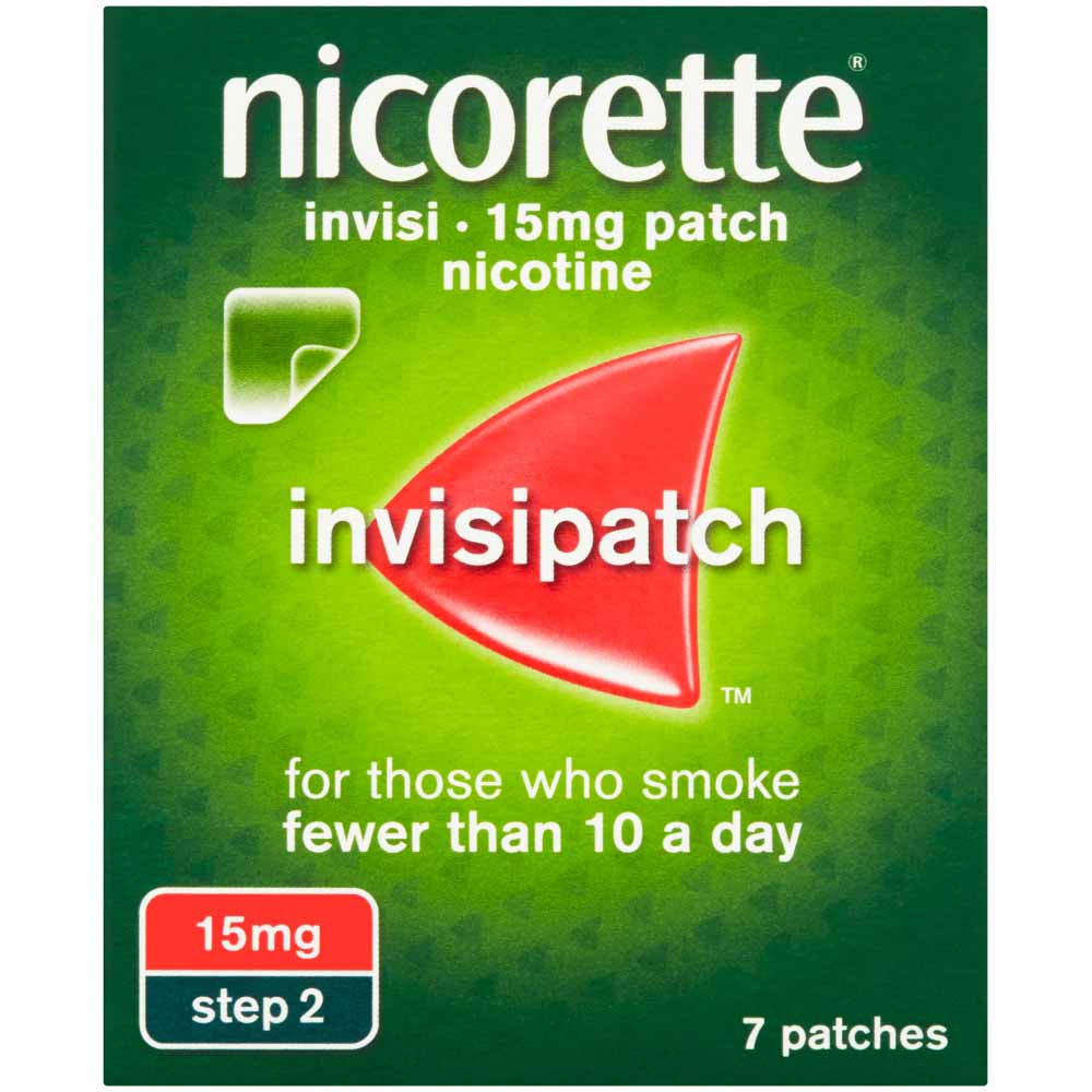 Nicorette Invisi Patch 15mg 7 pack Image 1