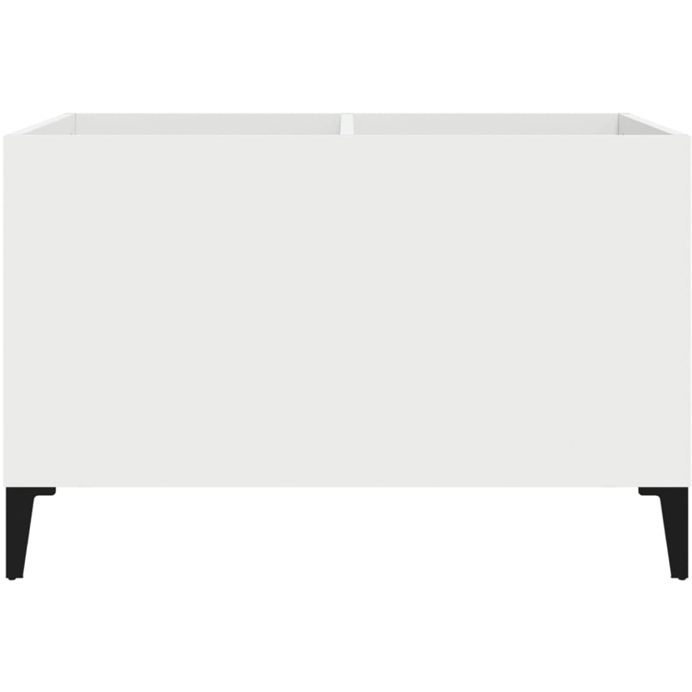 vidaXL White Record Cabinet Image 4