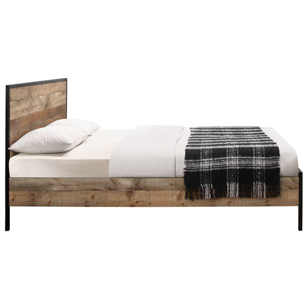 Urban Small Double Brown Bed Image 4