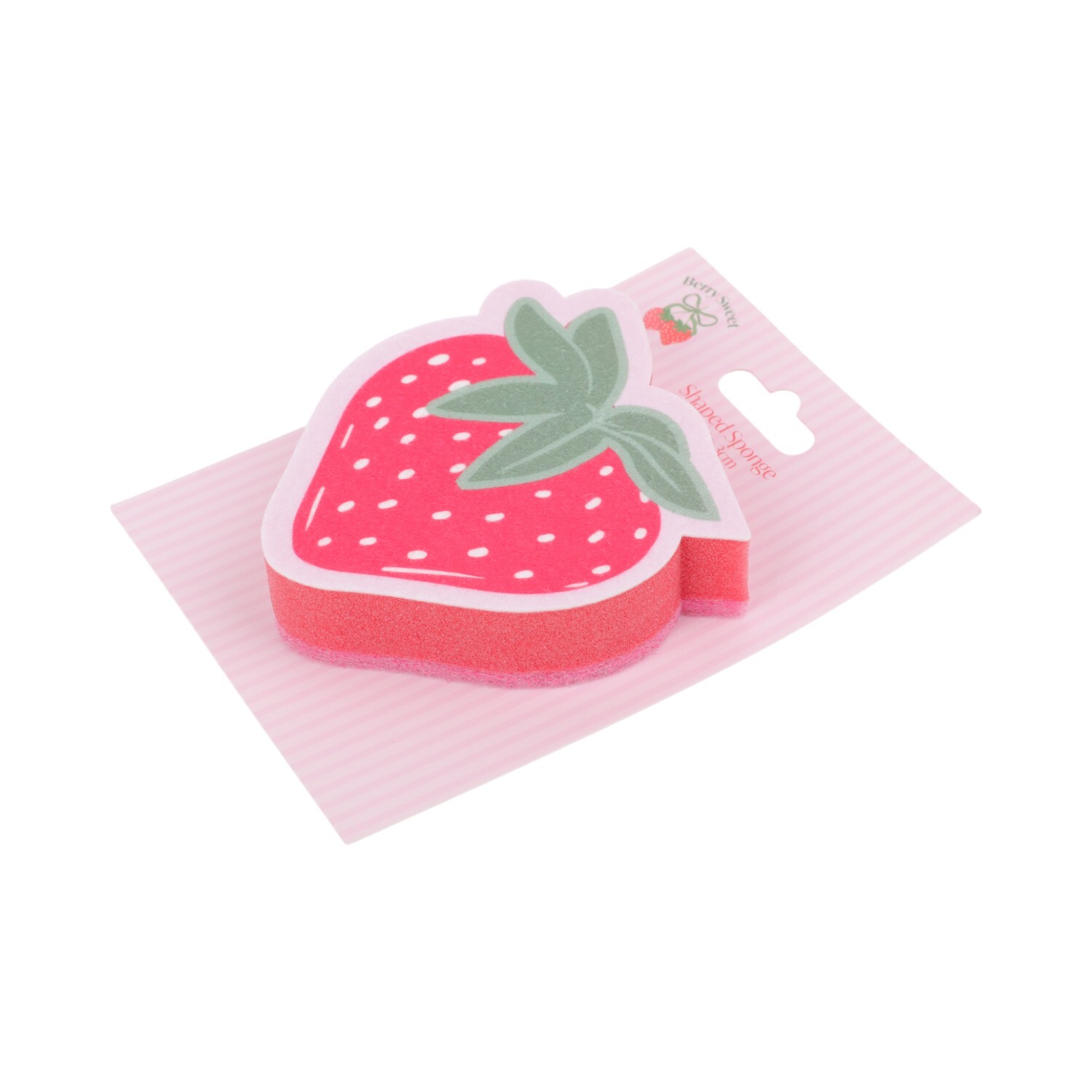 Berry Sweet Shaped Sponge Pink Image 2