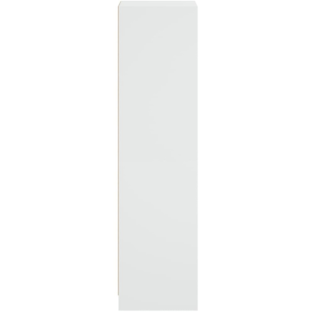 vidaXL 2 Glass Door White Highboard Image 7
