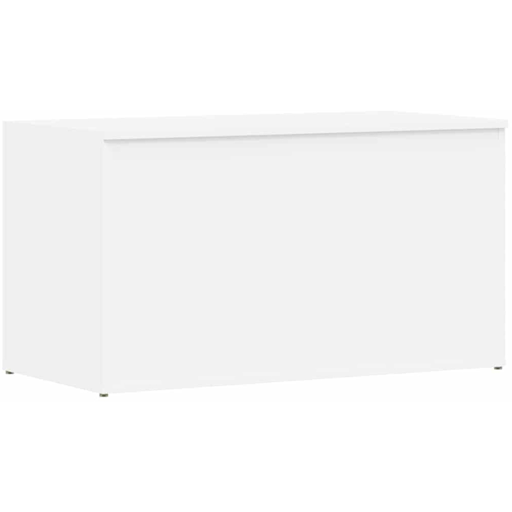 vidaXL White Wooden Storage Chest Image 2