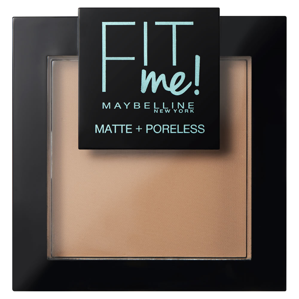 Maybelline Fit Me Matte Poreless Face Powder Sun Beige 250 Image 1